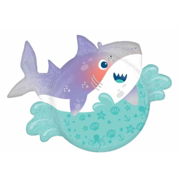 Image de 21" FOIL - SHARK PARTY ROLY POLY