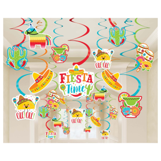 Image sur DECOR - Fiesta Mega Value Pack Foil Swirls