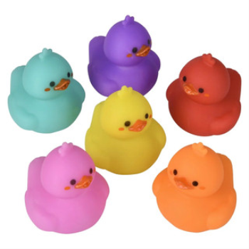 Image de 2" BULK RUBBER DUCKIES -KAWAII 