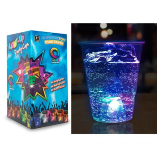 Image sur LED 16oz Disposable Party Cups 