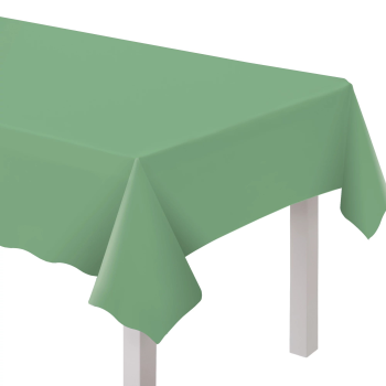 Image de JADE PLASTIC TABLE COVER 54 X 108 