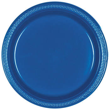 Image de ROYAL BLUE - 10" PLASTIC PLATE