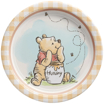Picture of Winnie the Pooh 7" Round Plates