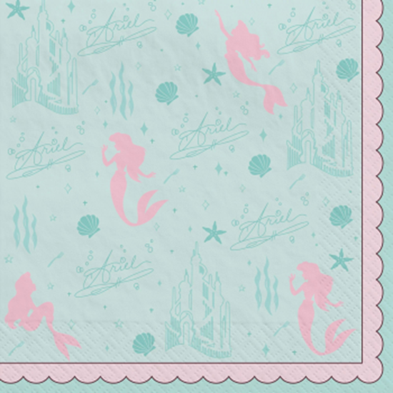 Picture of Disney Princess Lunch Napkins - Ariel