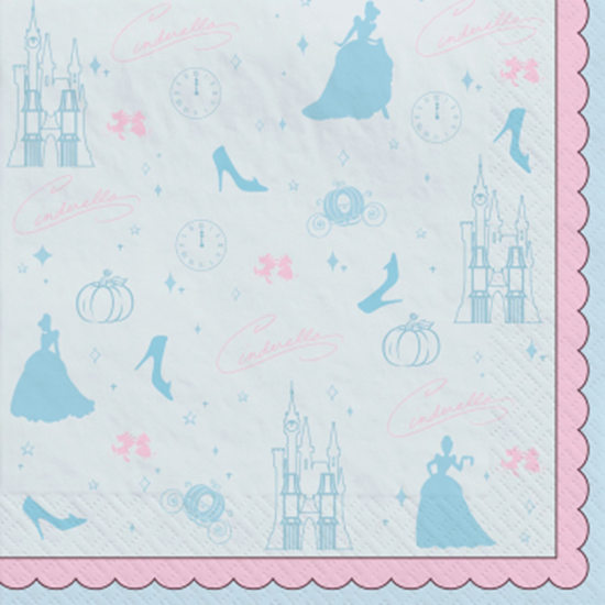 Picture of Disney Princess Lunch Napkins - Cinderella