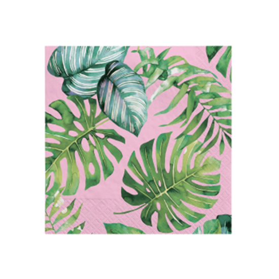 Image sur TABLEWARE - Royal Palm Beverage Napkins