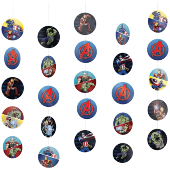 Picture of Avengers Core Circle Backdrop