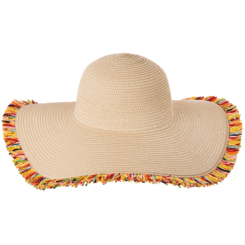 Image de WEARABLES - Summer Boho Fringe Floppy Hat