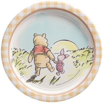 Picture of Winnie the Pooh 9" Round Plates