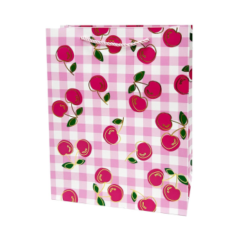 Picture of BAGS - CHERRIES MEDIUM GIFT BAG 