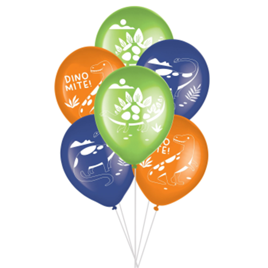 Picture of Diggin Dinos Latex Balloons