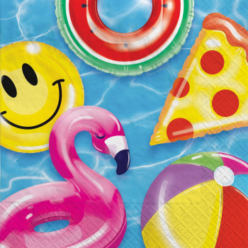 Image de TABLEWARE - Cool Pool Luncheon Napkins