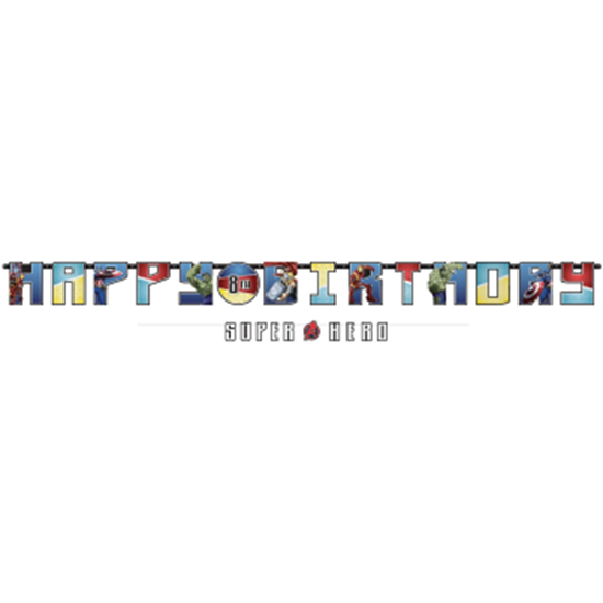 Picture of Avengers Core Jumbo Letter Banner