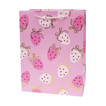 Picture of BAGS - STRAWBERRIES LARGE GIFT BAG 