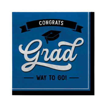 Picture of TABLEWARE - School Spirit Luncheon Napkins - Blue