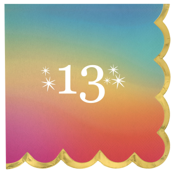 Image de TABLEWARE - Digital Dream Beverage Napkins - 13