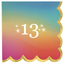 Image de TABLEWARE - Digital Dream Beverage Napkins - 13
