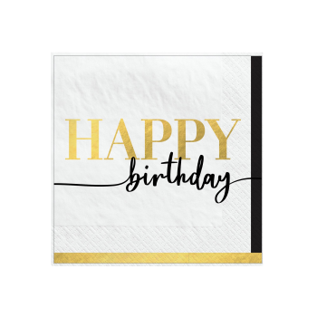 Image de TABLEWARE - Party of The Ages Beverage Napkins