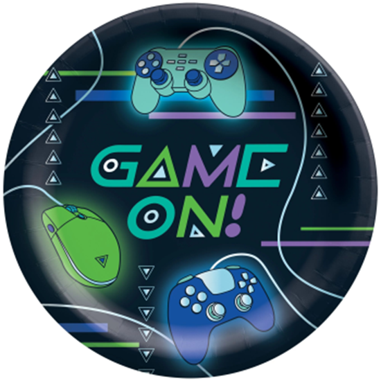 Picture of Game On 9" Lunch Plates