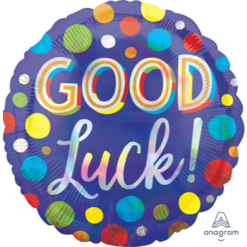 Image de 18'' FOIL - GOOD LUCK DOTS