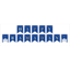 Image de EID/RAMADAN MUBARAK PENNANT BANNER 