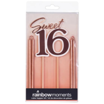 Image de 16th - SWEET 16 CANDLE SET 