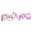 Image de 27" BALLOON GARLAND AIR FILLED - UNICORN THEME