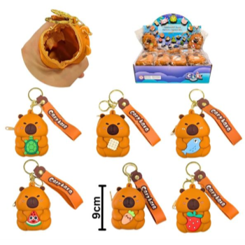 Picture of FAVOUR - CAPYBARA KEYCHAIN POUCH