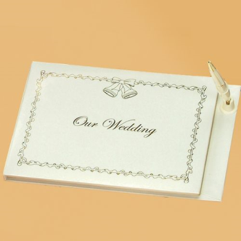 Image de GUEST BOOK - VINTAGE WITH PEN