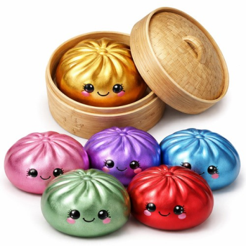 Picture of FAVOUR - MYSTERY SQUISHY DUMPLING - METALLIC