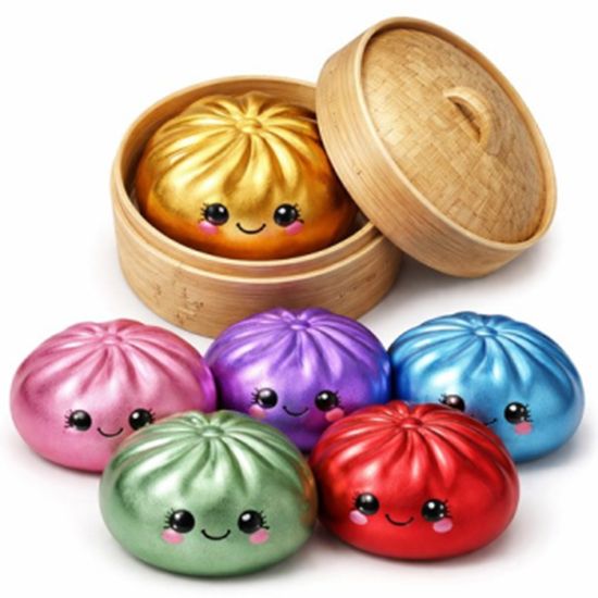 Picture of FAVOUR - MYSTERY SQUISHY DUMPLING - METALLIC