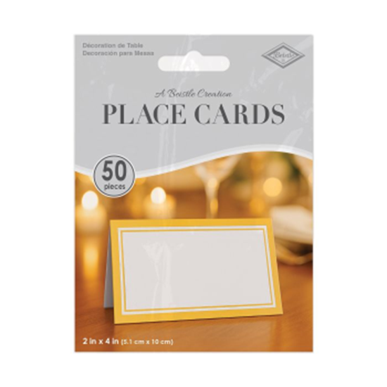 Picture of Place Cards - GOLD
