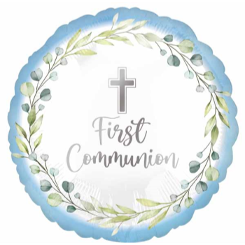 Picture of 18" FOIL - FIRST COMMUNION BLUE