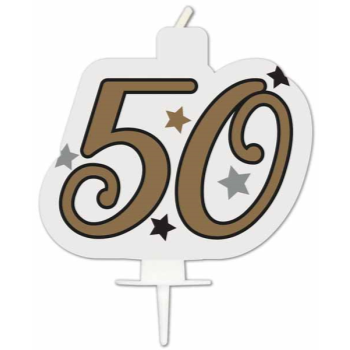 Picture of 50TH - MILESTONE CANDLE
