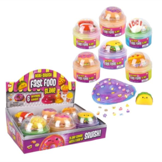 Image sur FAVOUR - SQUISHY 3.25" Fast Food Squish Toy Slime