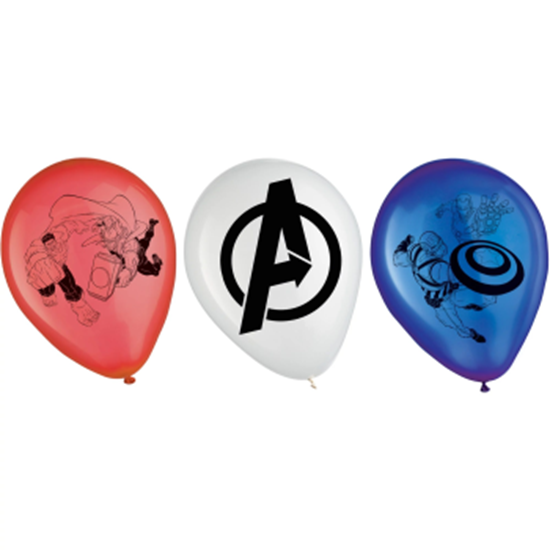 Picture of Avengers Core Latex Balloons