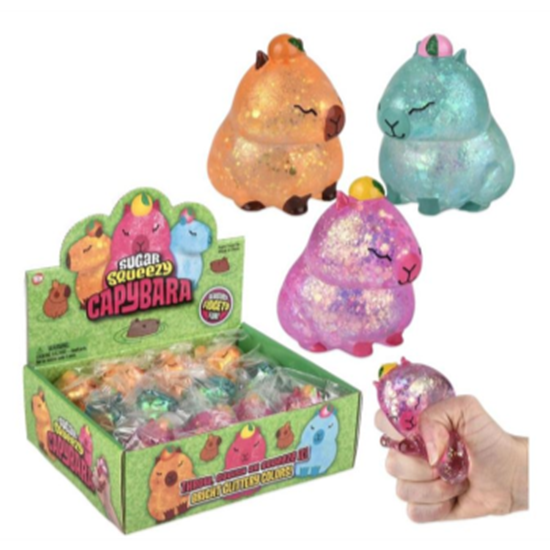 Picture of FAVOUR - SQUISHY SUGAR CAPYBARA 2.5"