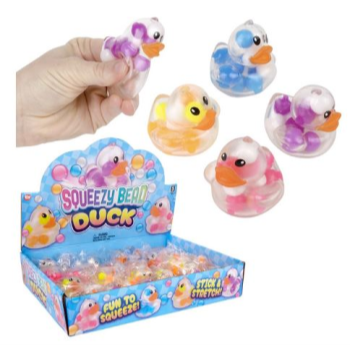 Picture of FAVOUR - SQUISHY SQUEEZE BEAD DUCK 2"