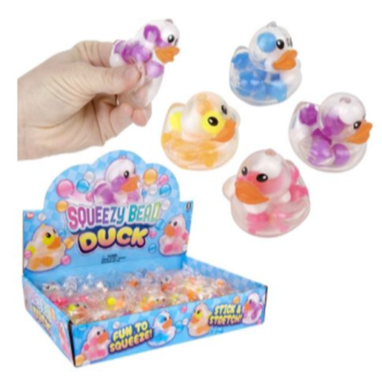 Picture of FAVOUR - SQUISHY SQUEEZE BEAD DUCK 2"