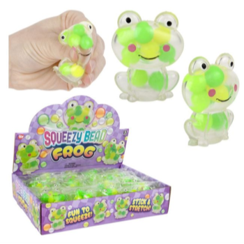 Picture of FAVOUR - SQUISHY SQUEEZE BEAD FROG 2"