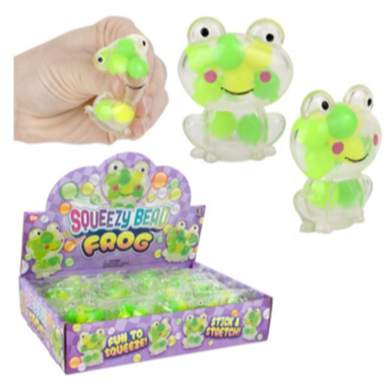Picture of FAVOUR - SQUISHY SQUEEZE BEAD FROG 2"