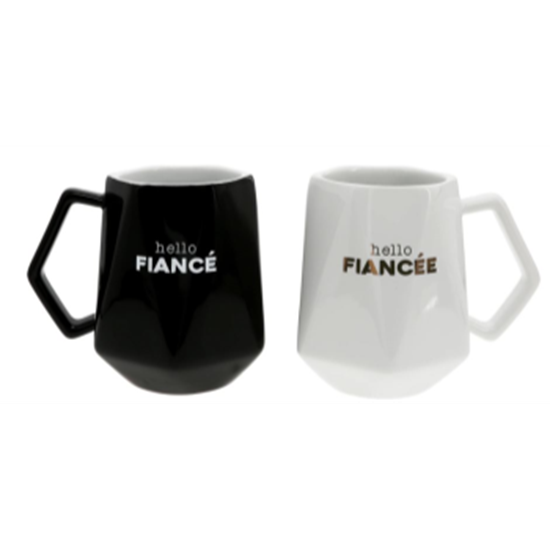 Picture of GIFT LINE - HELLO FIANCE MUG SET