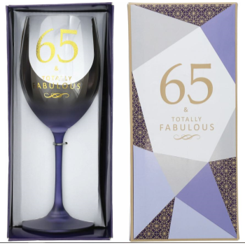 Picture of 65th - 19oz CRYSTAL WINE GLASS