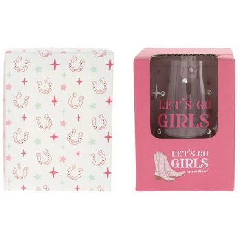 Picture of GIFT LINE - LET'S GO GIRLS STEMLESS WINE GLASS
