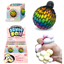 Image de FAVOUR - 2.5" Squeeze Squishy Ball Rainbow