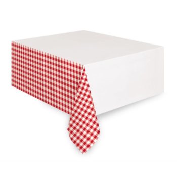 Image de RED GINGHAM TABLECOVER 54x84