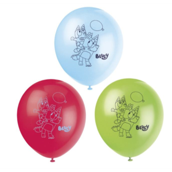 Picture of BLUEY LATEX BALLOONS
