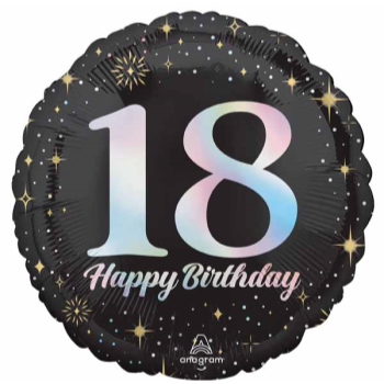 Image de 18" FOIL - SPARKLING 18th BIRTHDAY