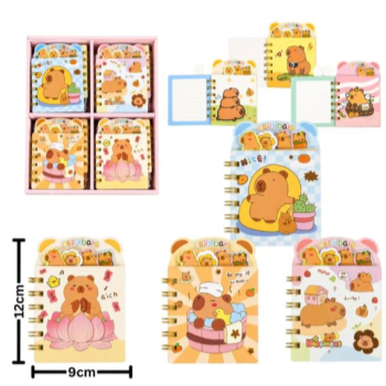 Picture of FAVOUR - CAPYBARA NOTEBOOKS WITH TABS