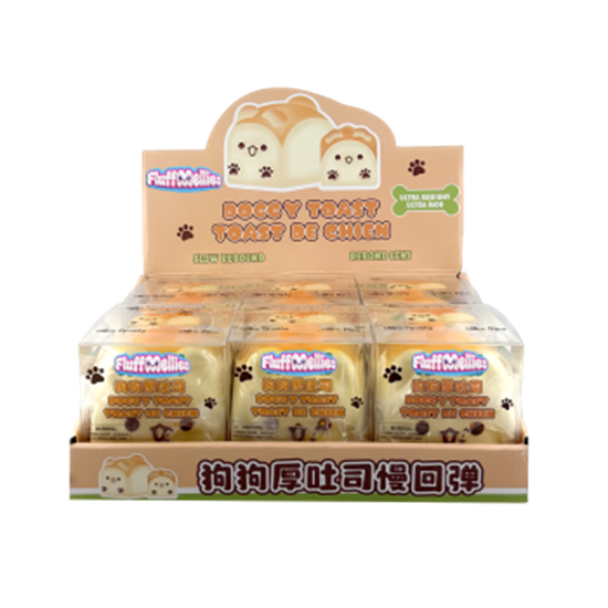 Picture of SQUISHY - FLUFFMELLIES DOGGY TOAST